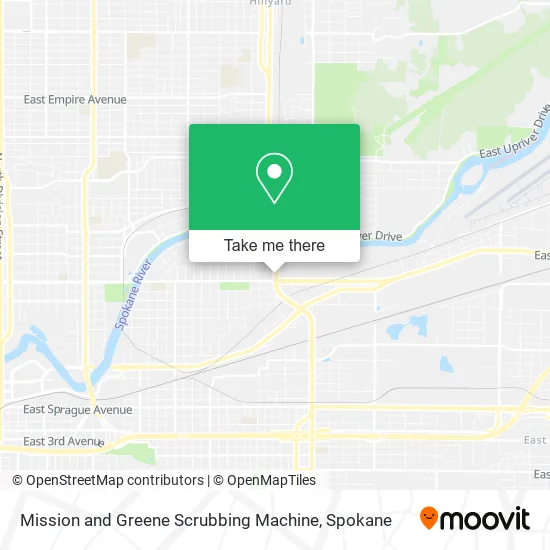 Mapa de Mission and Greene Scrubbing Machine