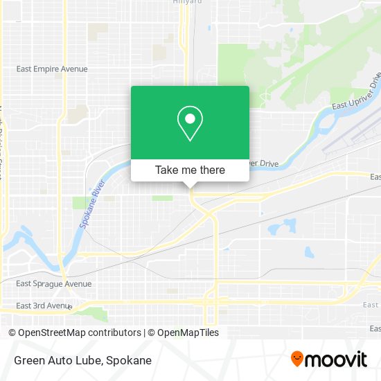 Green Auto Lube map