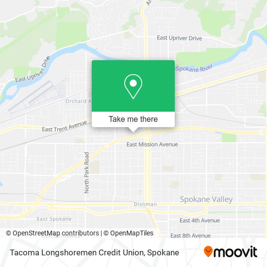 Tacoma Longshoremen Credit Union map