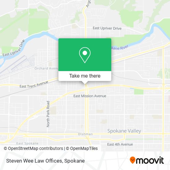 Steven Wee Law Offices map