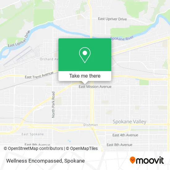 Wellness Encompassed map