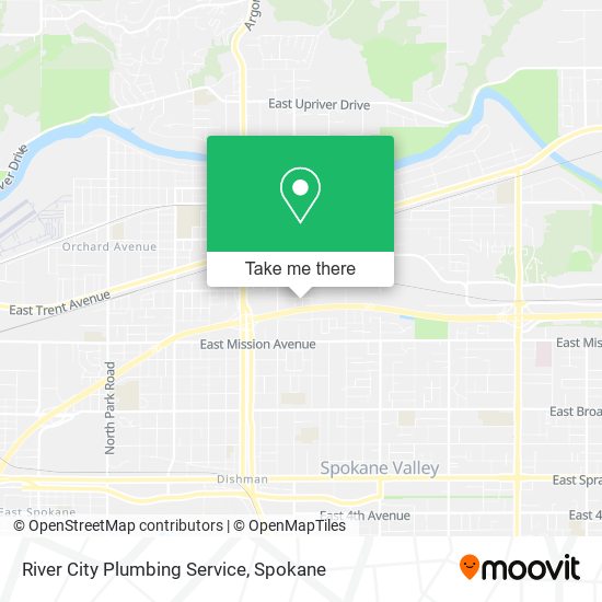River City Plumbing Service map