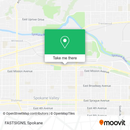 FASTSIGNS map