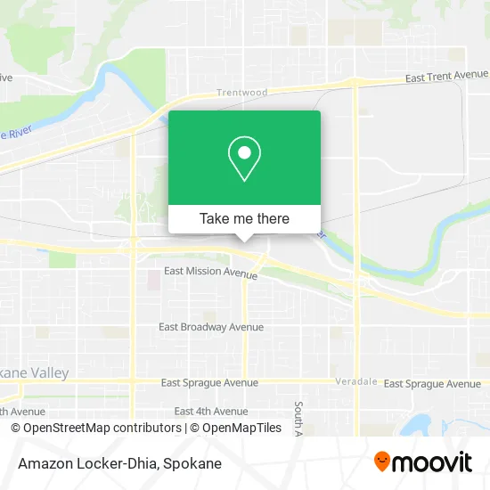 Amazon Locker-Dhia map