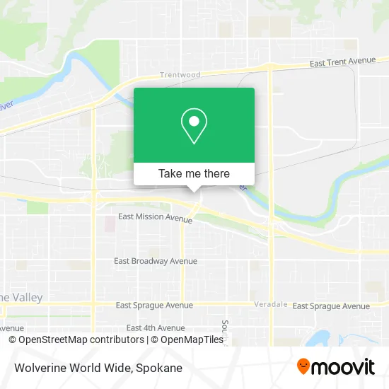 Wolverine World Wide map
