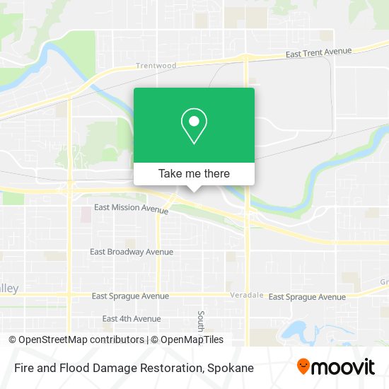 Mapa de Fire and Flood Damage Restoration