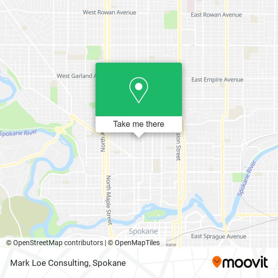 Mark Loe Consulting map