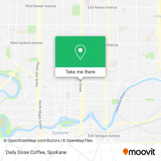Daily Dose Coffee map