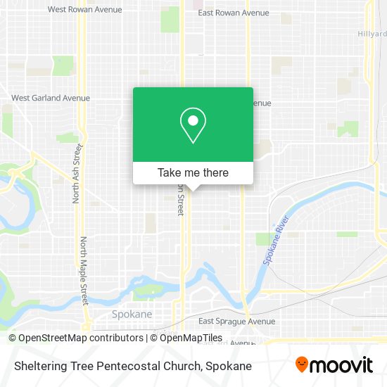 Mapa de Sheltering Tree Pentecostal Church