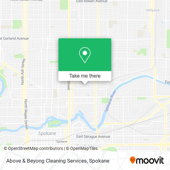 Mapa de Above & Beyong Cleaning Services