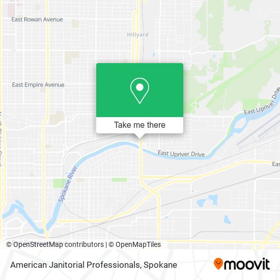 American Janitorial Professionals map