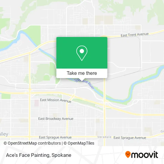 Ace's Face Painting map