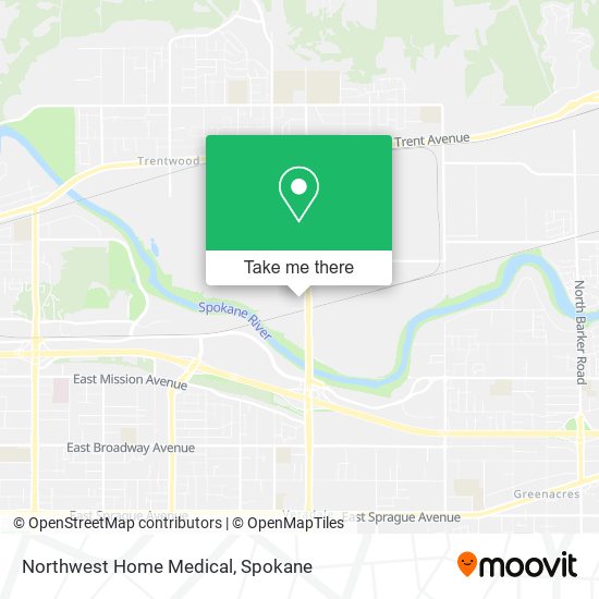 Northwest Home Medical map