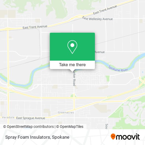 Spray Foam Insulators map