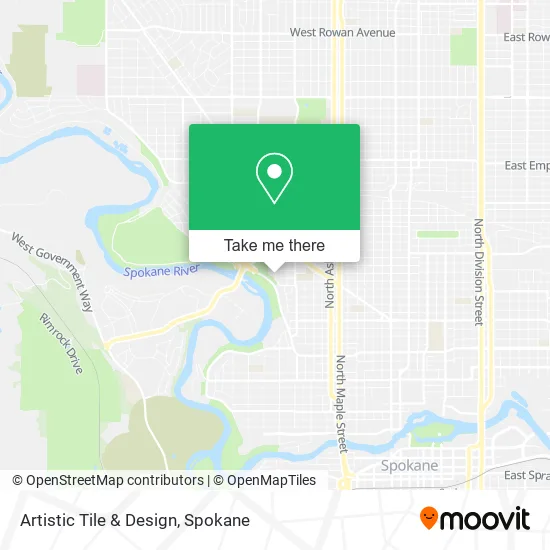 Artistic Tile & Design map