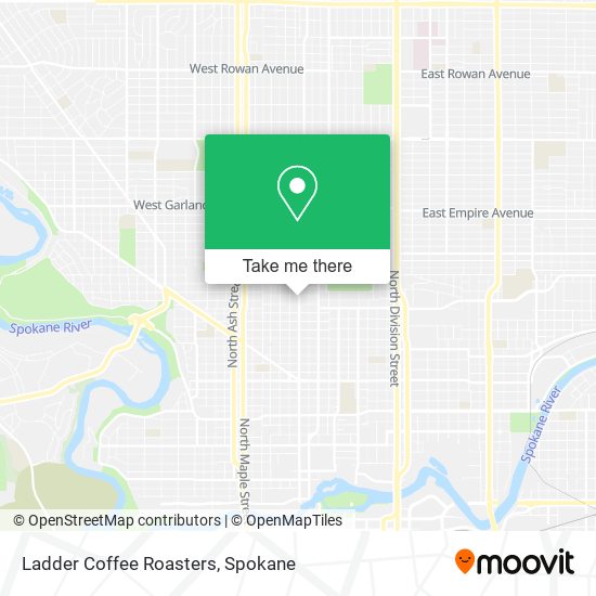 Ladder Coffee Roasters map