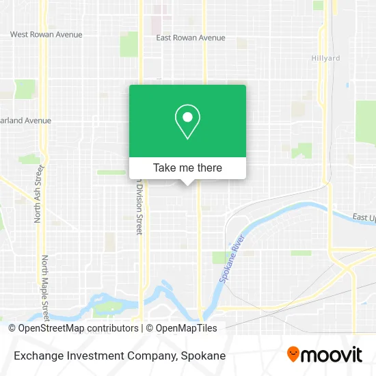 Exchange Investment Company map