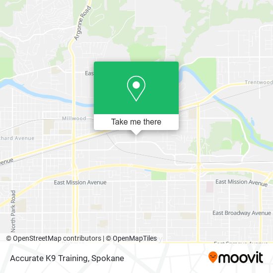 Accurate K9 Training map