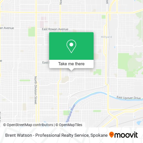 Brent Watson - Professional Realty Service map