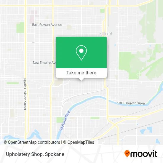 Upholstery Shop map