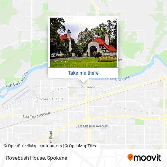 Rosebush House map