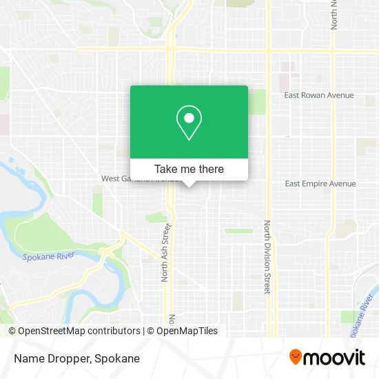 Name Dropper map