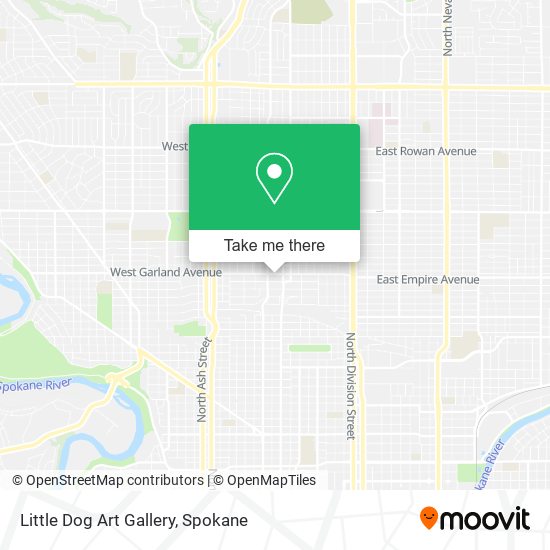 Little Dog Art Gallery map