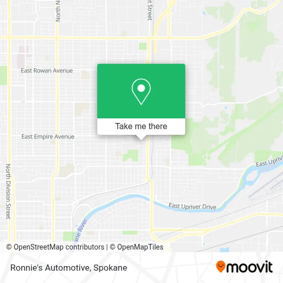 Ronnie's Automotive map
