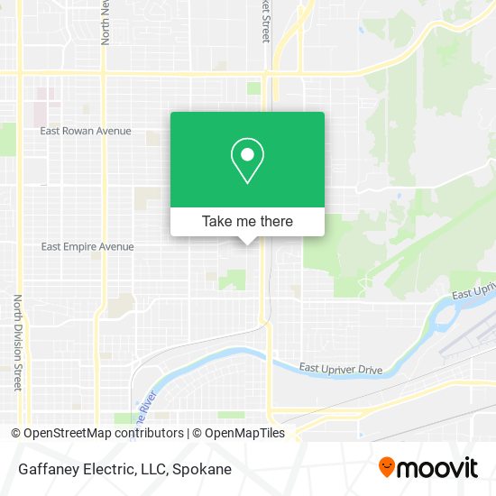 Mapa de Gaffaney Electric, LLC