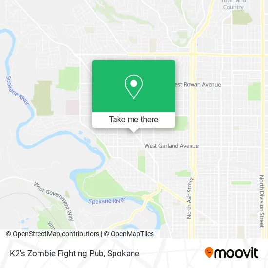 Mapa de K2's Zombie Fighting Pub