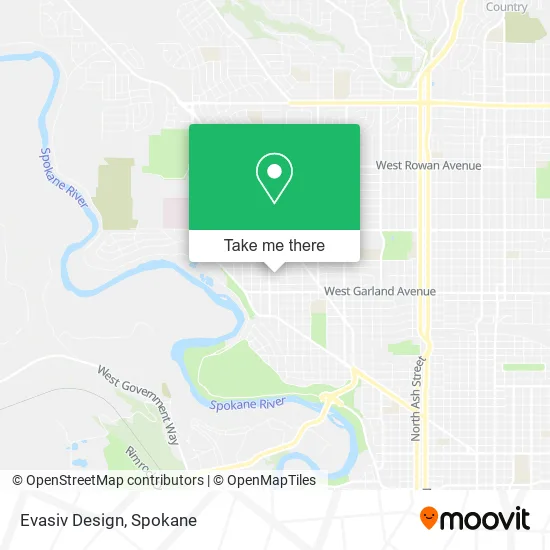 Mapa de Evasiv Design