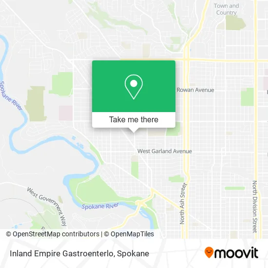 Inland Empire Gastroenterlo map