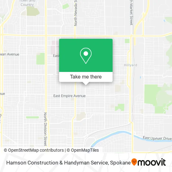 Hamson Construction & Handyman Service map