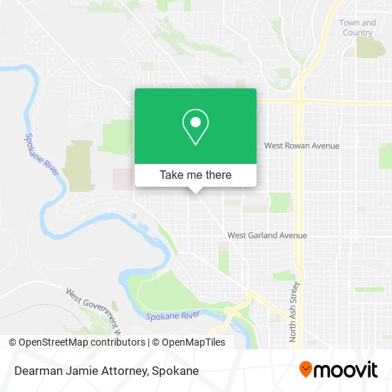 Dearman Jamie Attorney map