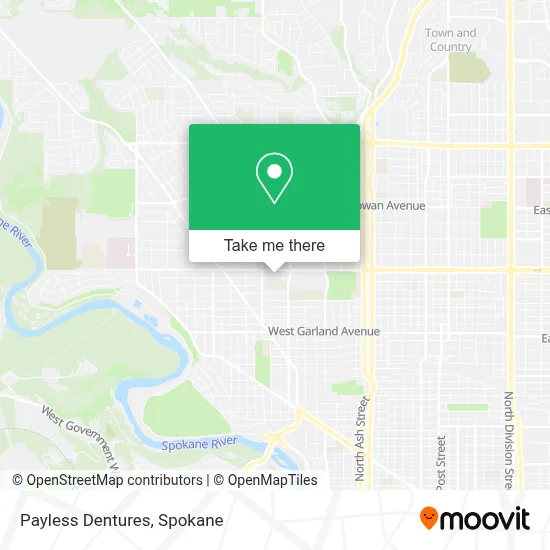 Payless Dentures map