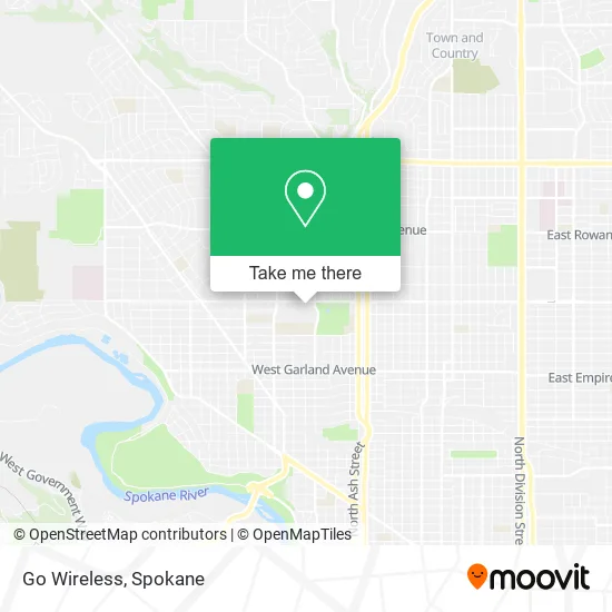 Go Wireless map