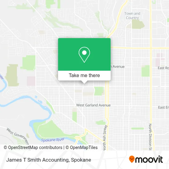 James T Smith Accounting map