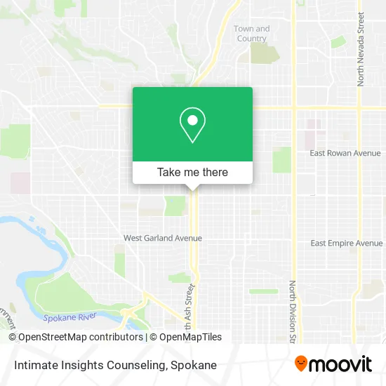 Intimate Insights Counseling map