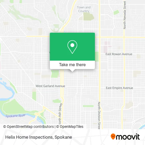 Helix Home Inspections map