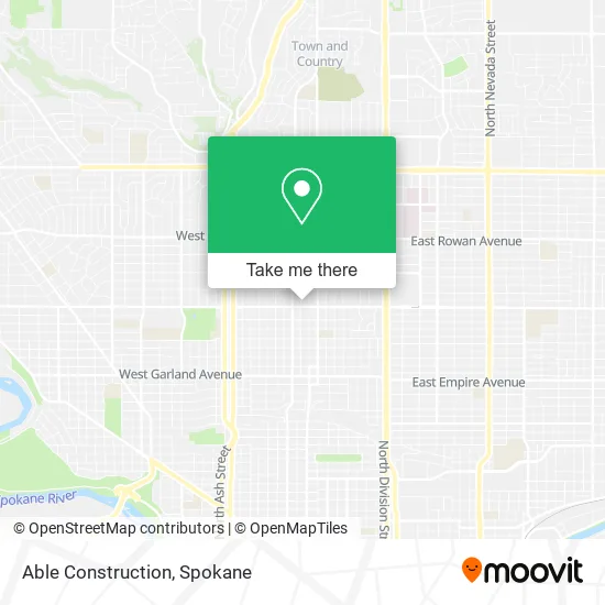 Able Construction map