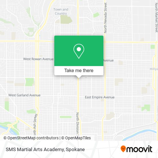 SMS Martial Arts Academy map