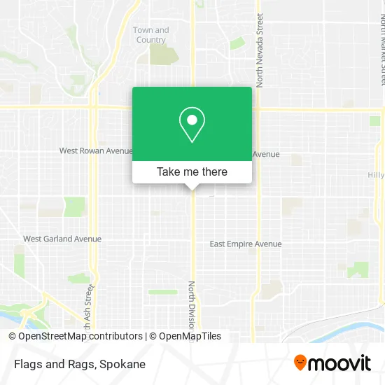 Flags and Rags map