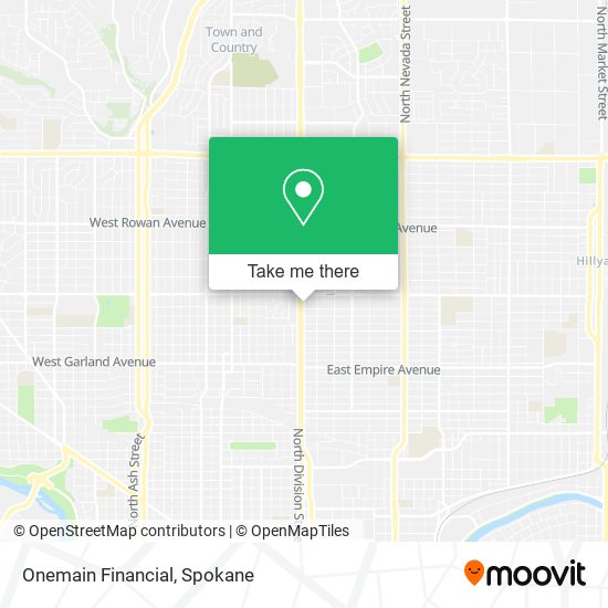 Onemain Financial map