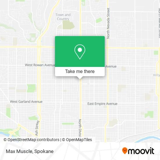 Max Muscle map