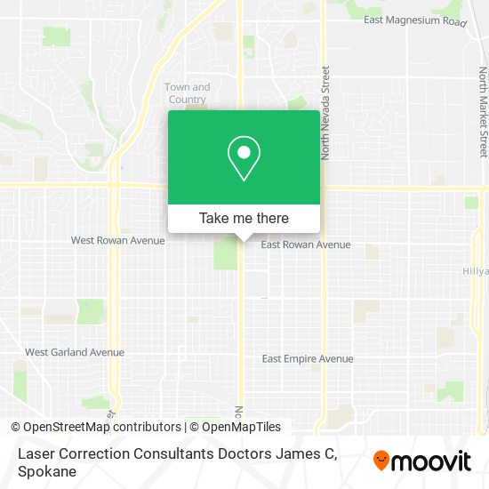 Mapa de Laser Correction Consultants Doctors James C