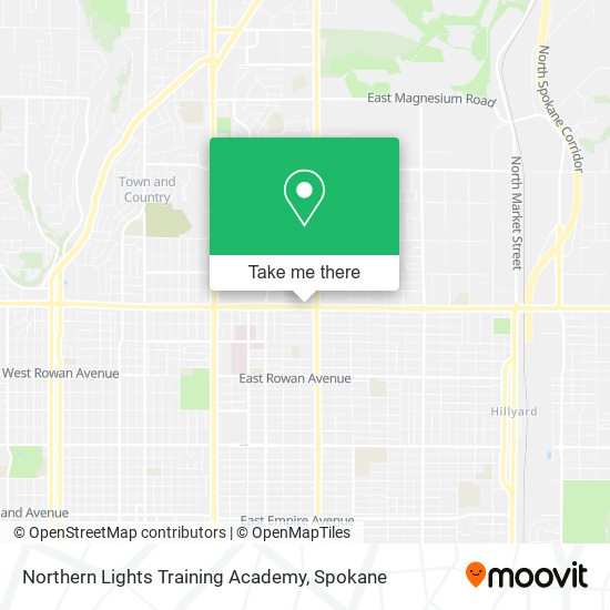 Northern Lights Training Academy map