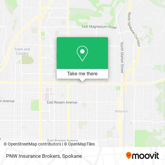 PNW Insurance Brokers map