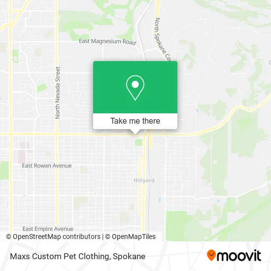 Maxs Custom Pet Clothing map