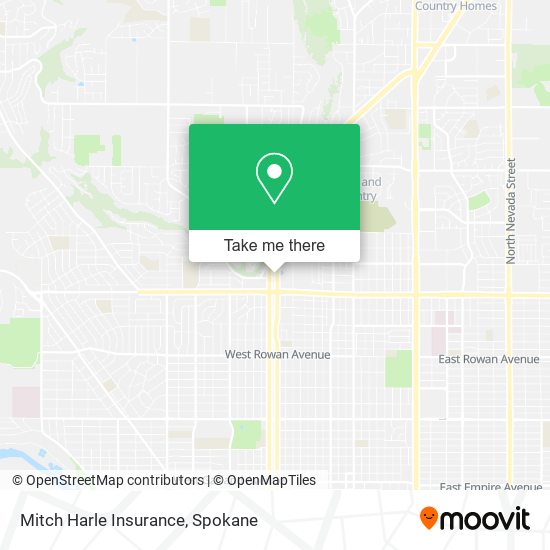 Mitch Harle Insurance map