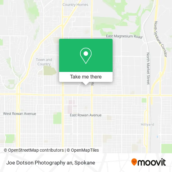 Joe Dotson Photography an map